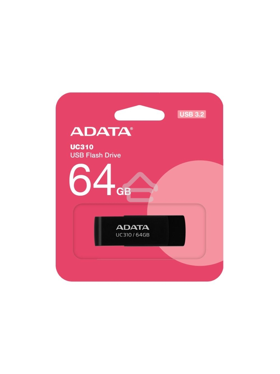 Флеш диск ADATA USB3 64GB UC310-64G-RBK
