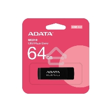Флешка USB ADATA UC310 (UC310-64G-RBK), 64Gb, USB 3.2, R/W 100/30, черный
