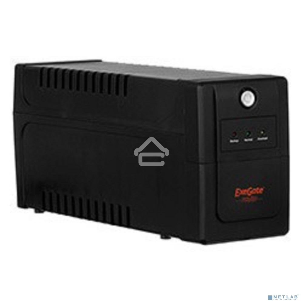 Источник бесперебойного питания ExeGate EP285521RUS Power Back BNB-400.LED.AVR.C13.RJ<400VA/240W, LED, AVR,4*IEC-C13, RJ45/11, Black>