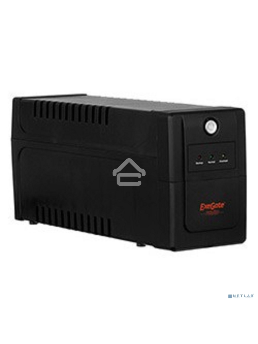 Источник бесперебойного питания ExeGate EP285521RUS Power Back BNB-400.LED.AVR.C13.RJ<400VA/240W, LED, AVR,4*IEC-C13, RJ45/11, Black>