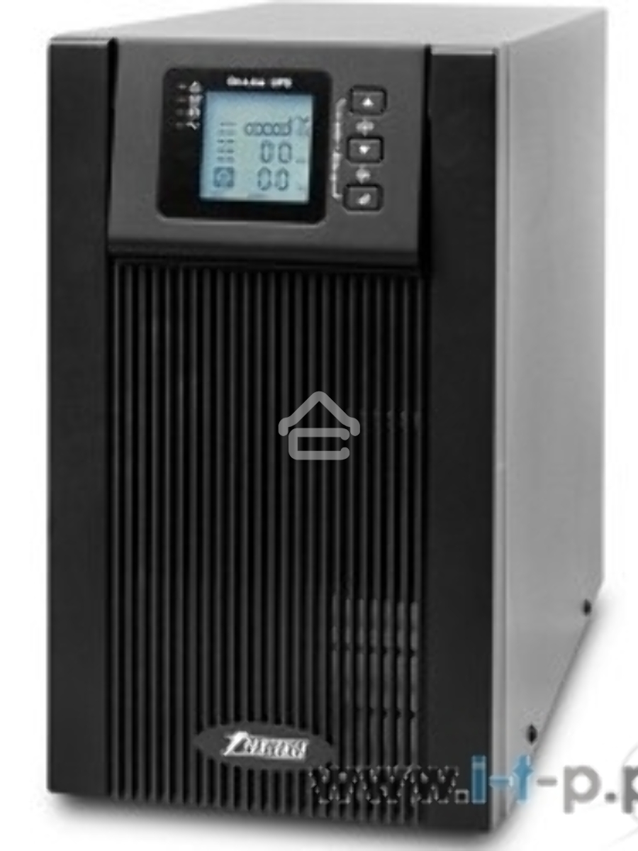 Источник бесперебойного питания Powerman ИБП Online 2000 Plus Black ( внешний блок батарей, в комплект не входит)