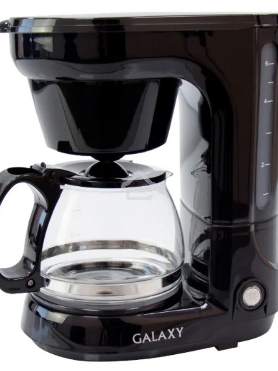 Кофеварка капельная Galaxy Line GL 0701 черный, исп. кофе - молотый, 0,75 л , 700 Вт.