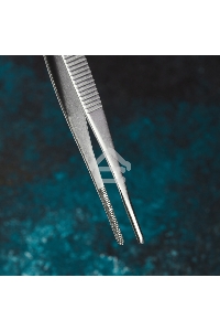 Пинцет прямой, рифленый 160 мм (блистер) REXANT