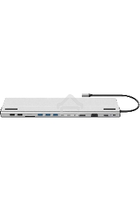 Адаптер VCOM TypeC -->3*USB3.0+2*USB2.0+VGA+RJ45+SD+TF+AUD+HDMI+DP+2*USB3.1 Data+PD<CU4703>