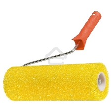 Валик СТРУКТУРНЫЙ поролоновый с ручкой, шероховатый, 230 мм, D - 80 мм, D ручки - 6 мм MTX