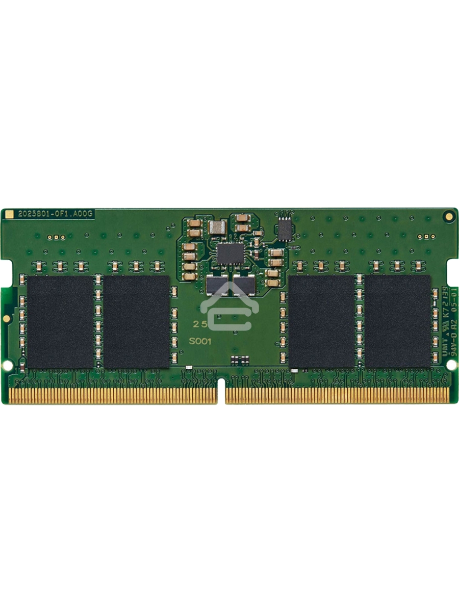Оперативная память Kingston ValueRAM, DDR5, 8GB (1x8GB), 5600MHz, CL46, SO-DIMM