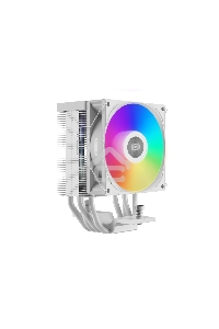 Кулер PCCooler R400 ARGB WH S115X/1200/1700/AM4/AM5 (TDP 180W, 90mm ARGB Fan, 4 тепловые трубки 6мм, 650-2200RPM, 28,3dBa)