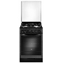 Плита газовая Gefest ПГ 5300-02 0046 черный, конфорок 4 шт, духовка 52 л, 50 см x 85 см x 58.5 см
