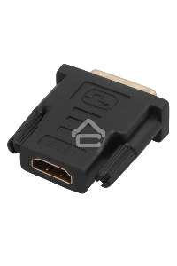 Переходник Rexant (17-6811) ПЕРЕХОДНИК шт.DVI - гн.HDMI GOLD