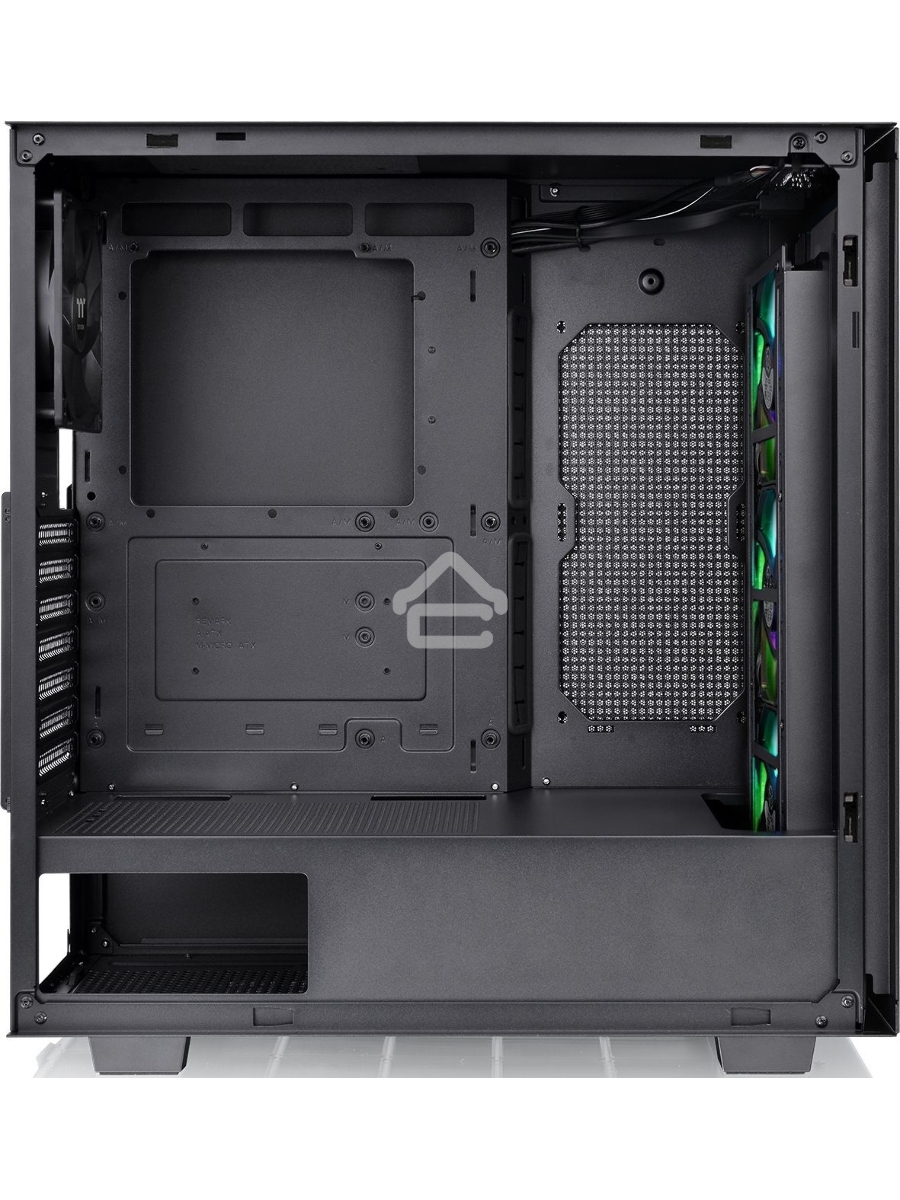 Компьютерный корпус Thermaltake V350 TG ARGB AIR черный без БП ATX 2x120mm 2x140mm 2xUSB2.0 1xUSB3.0 audio bott PSU