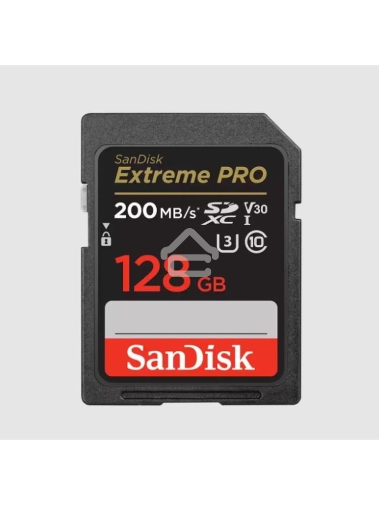 Флеш карта SanDisk Extreme PRO 128Gb SDXC Memory Card 200MB/s