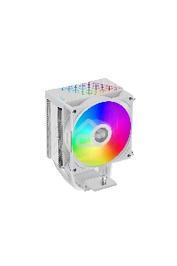 Кулер PCCooler R400 ARGB WH S115X/1200/1700/AM4/AM5 (TDP 180W, 90mm ARGB Fan, 4 тепловые трубки 6мм, 650-2200RPM, 28,3dBa)