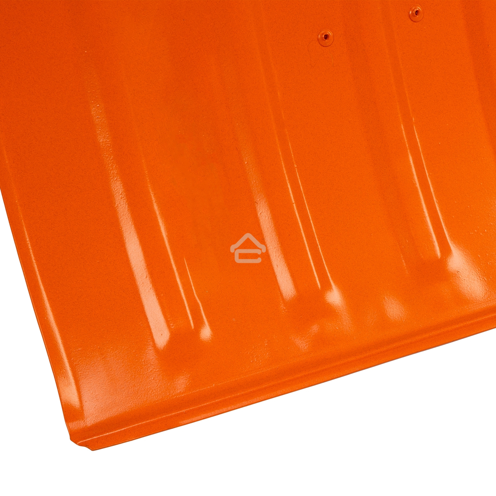 Лопата для уборки снега Сибртех стальная, 470х335х1335 мм, стальной черенок,