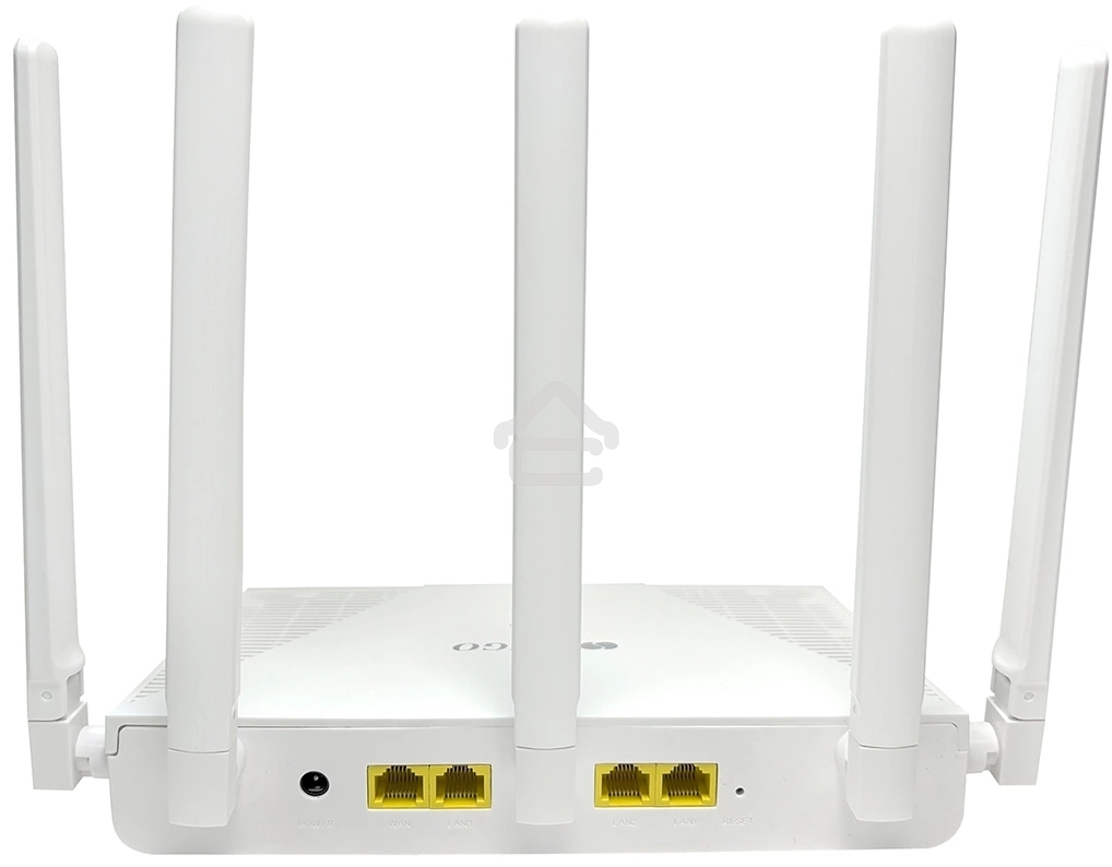 Роутер беспроводной Origo OWR3030AXG (OWR3030AXG/A1A) AX1800 10/100/1000BASE-T белый