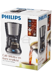 Кофеварка капельная Philips HD7459/20 чёрный, исп. кофе - молотый, 1.2 л, 1000 Вт.