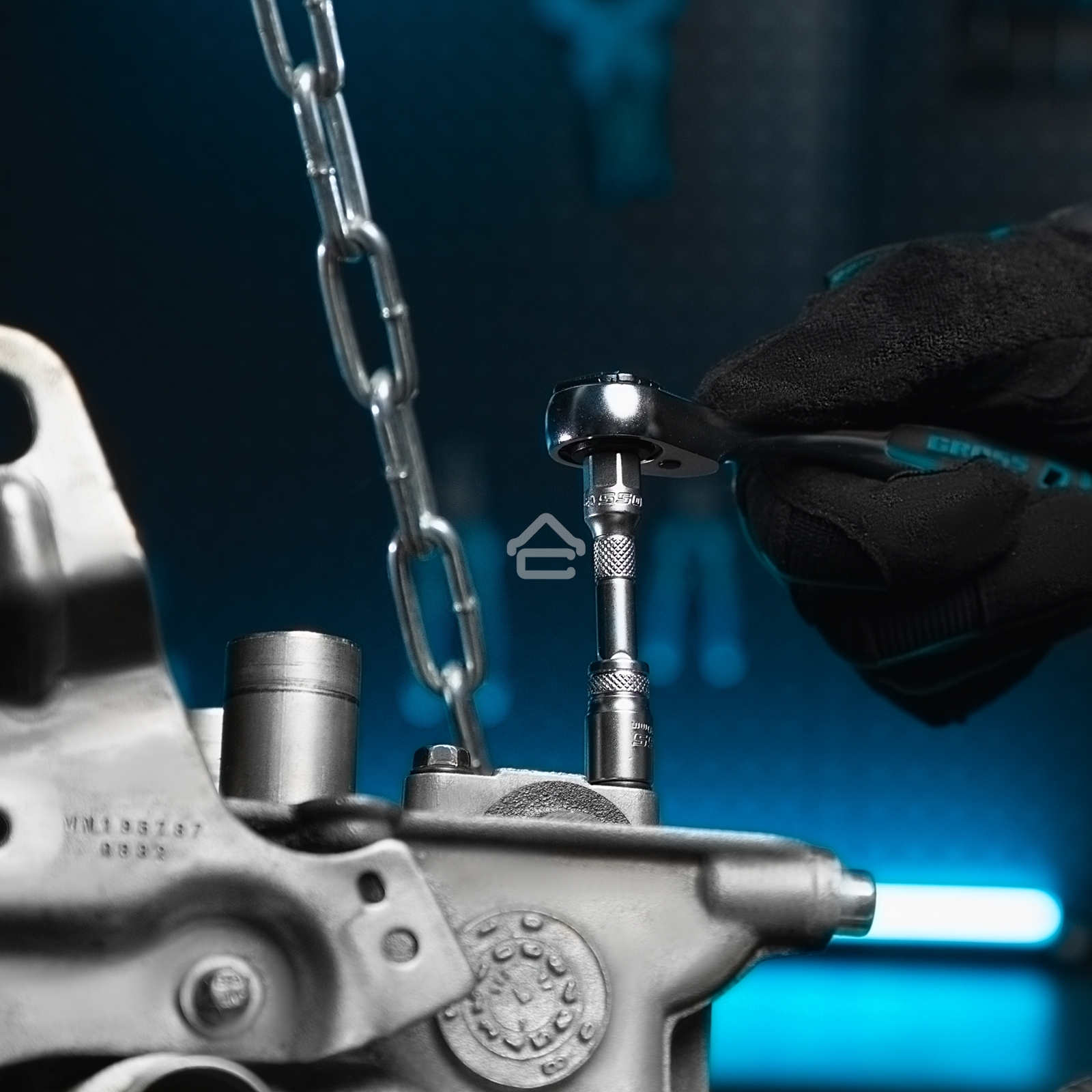 Набор инструментов Gross 78 пред., 120 зубьев, CrV, 1/4, 1/2 14148