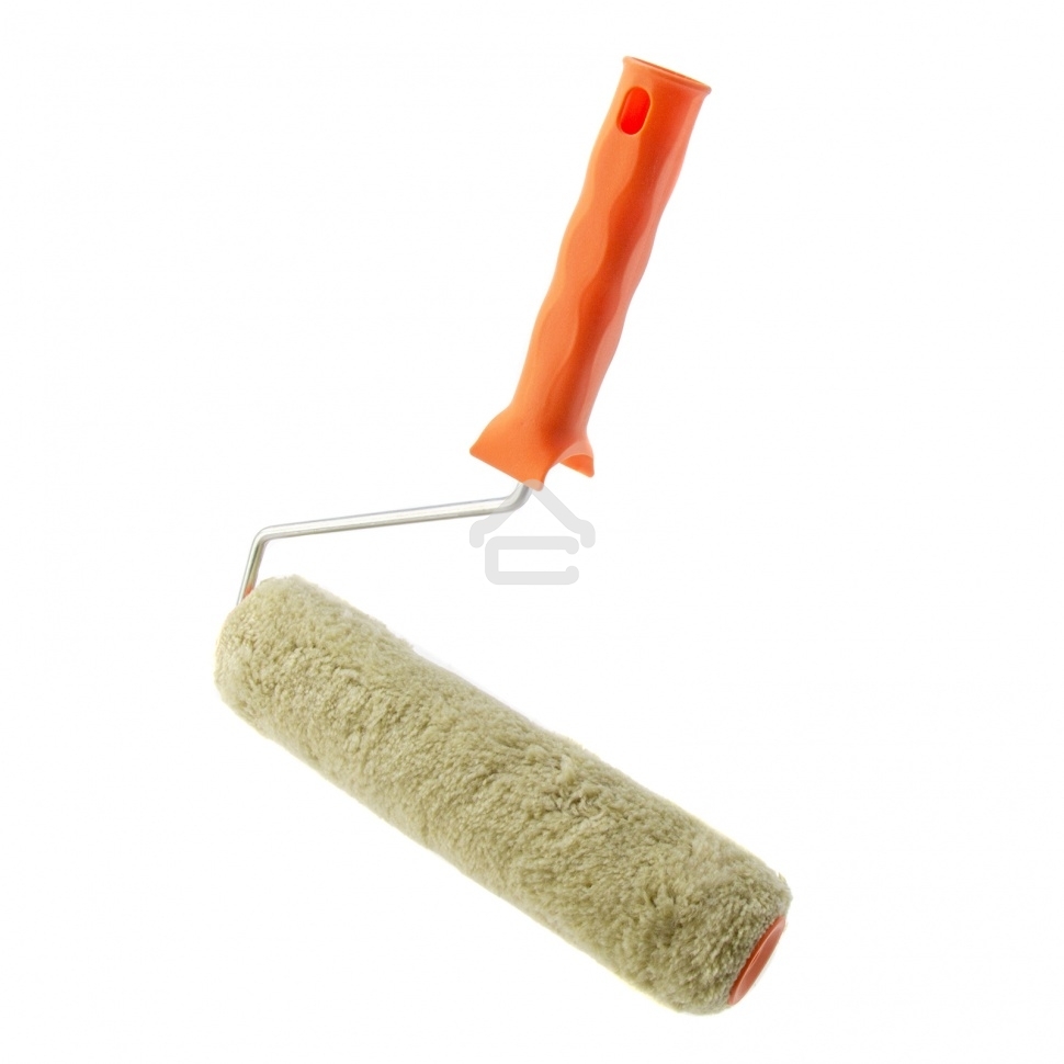 Валик Сибртех Фасадные работы, 250мм, ворс 18мм, D 36мм, D ручки 6 мм, полиакрил, полиэстер