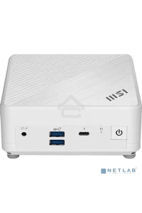 Неттоп MSI Cubi 5 12M-096RU i5 1235U (1.3) 16Gb SSD512Gb Iris Xe Windows 11 Professional GbitEth WiFi BT 65W белый (9S6-B0A812-096)