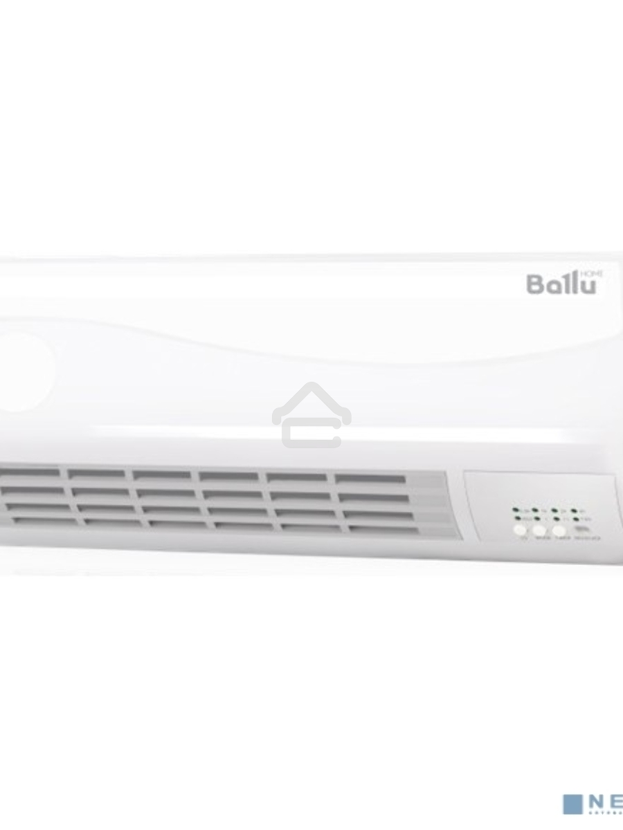 Тепловентилятор Ballu BFH/W-102W, белый, 2000 Вт, 25 м2, таймер