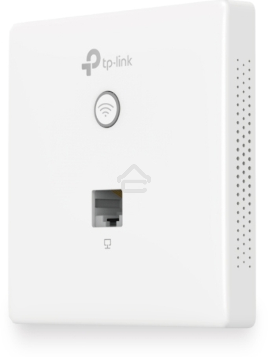 Точка доступа TP-Link Omada AC1200 wireless MU-MIMO Gigabit wall-plate Access Point, 1 Gigabit downlink port, 1 gigabit uplink port, 802.3af/at PoE in, wall plate mounting, support standalone mode and controlled by Omada SDN controller (Software/hardware/