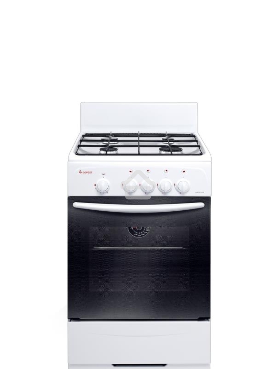 Плита газовая Gefest ПГ 3200-08 белый, конфорок 4 шт, духовка 42 л, 50 см x 85 см x 53 см