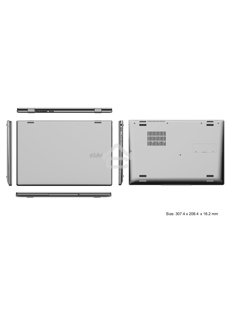 Ноутбук HIPER H1306O582DM SLIM 360 13.3