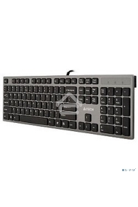 Клавиатура A4Tech  KV-300H серый/черный USB slim