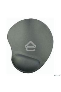 Коврик для мыши гелевый BU-GEL/grey, серый, 230х205х25, BURO