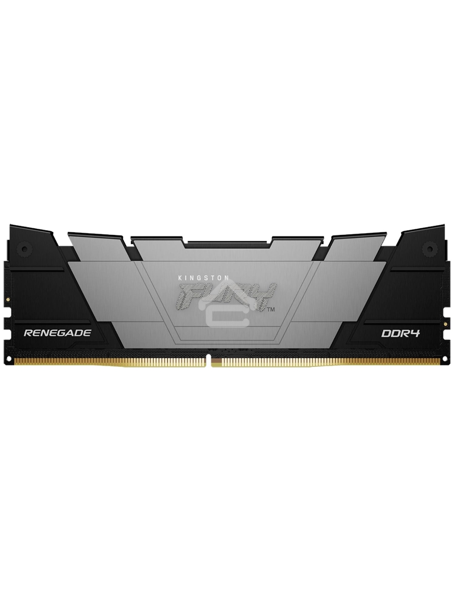 Оперативная память Kingston Fury Renegade, DDR4, 8GB (1x8GB), 3200MHz, CL16, DIMM, с радиатором, черный
