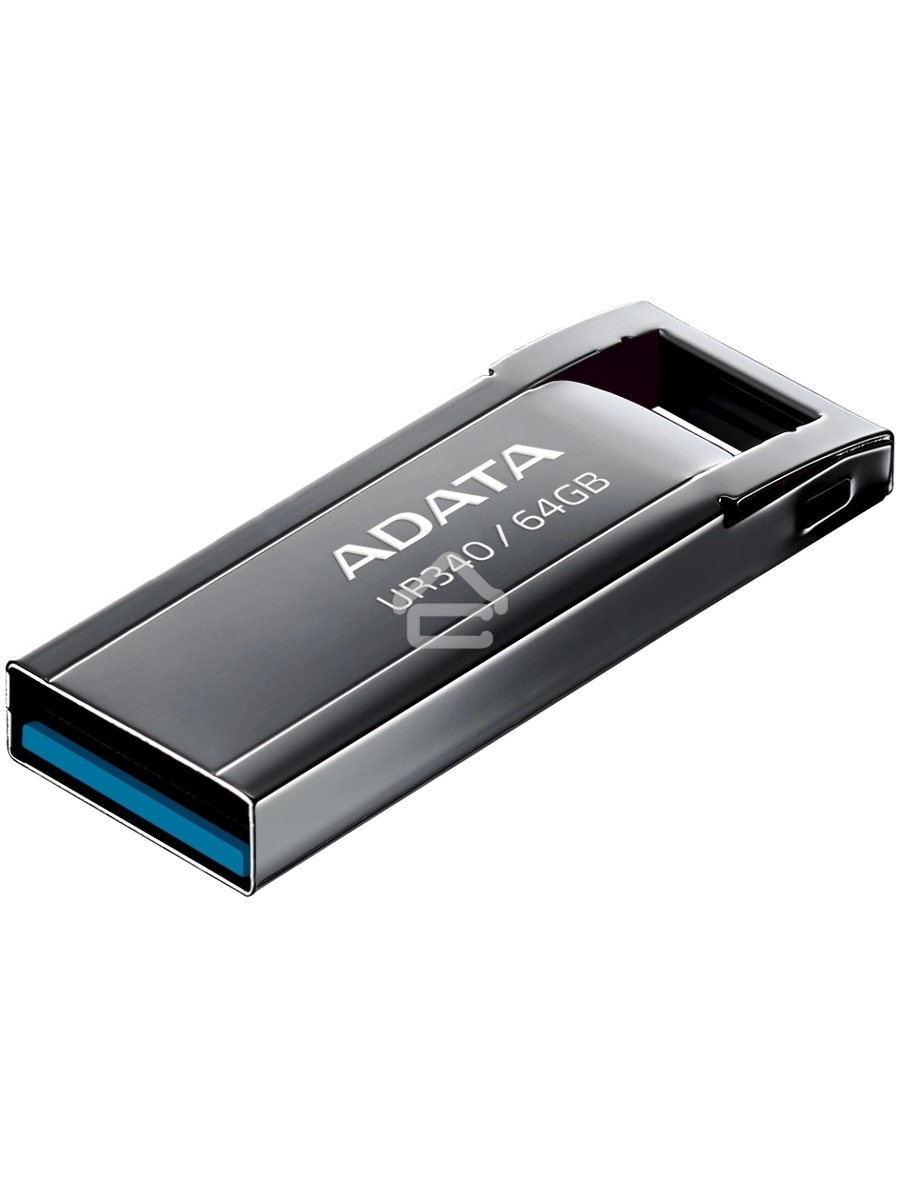 Флеш диск A-Data 64Gb UR340 AROY-UR340-64GBK USB3.2 черный
