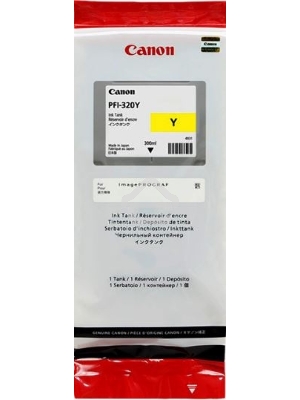 Картридж струйный Canon PFI-320 Y 2893C001 желтый (300мл) для Canon Canon imagePROGRAF TM-200/205