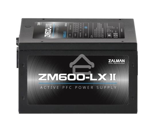 Блок питания Zalman ZM600-LXII RTL, 600Вт, 120мм, черный