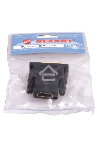 Переходник Rexant (17-6811) ПЕРЕХОДНИК шт.DVI - гн.HDMI GOLD