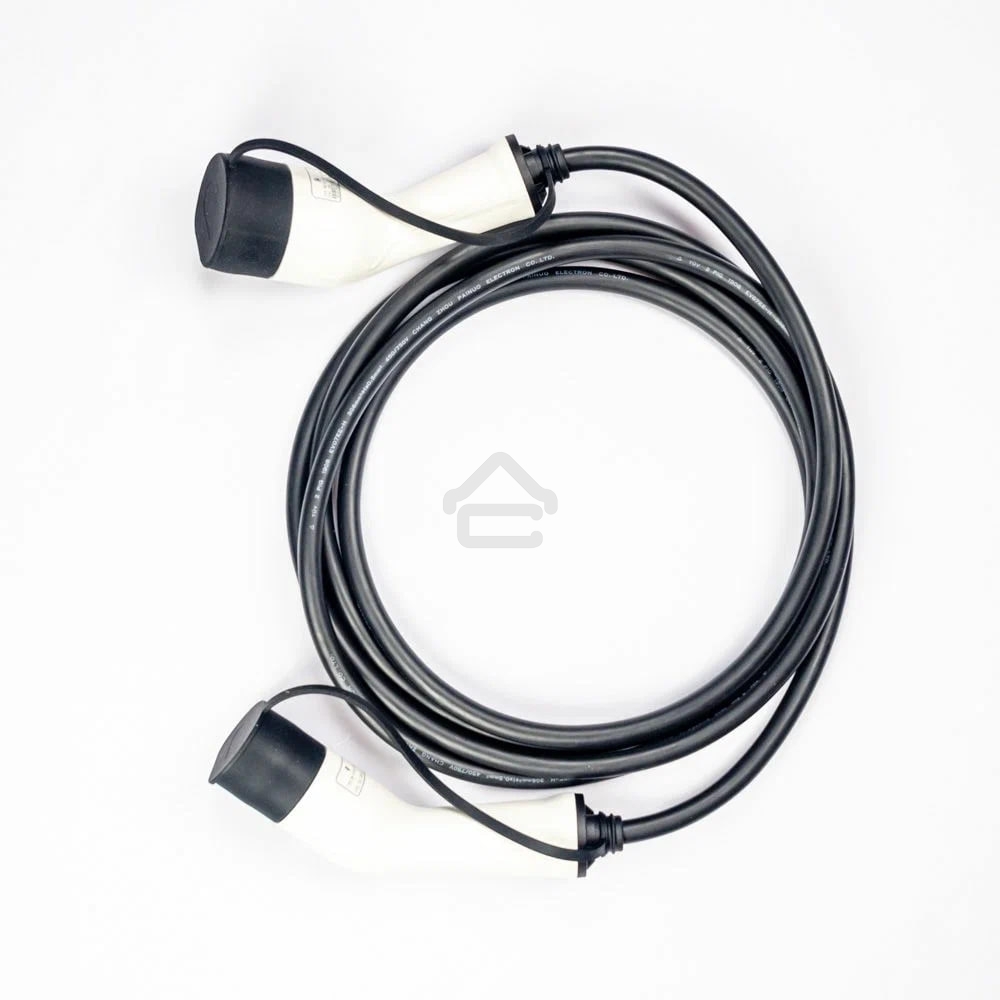 Удлинитель кабеля EV ZL-IEC-AC32-PVS-3, 32A type 2 - type 2, 3-фазный, 7,5 м