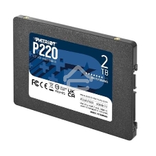 Накопитель SSD Patriot P220, 2Tb, SATA III, 2.5