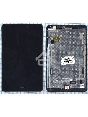 Модуль (матрица + тачскрин) для Acer Iconia Tab A1-850 черный с рамкой