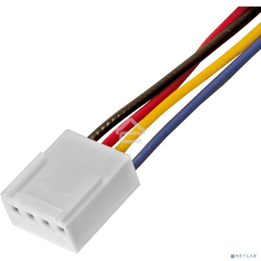 Вентилятор для корпуса ExeGate E12025S4P-PWM черный, 120 мм, 1500 об/мин, 25 дБ, 4 pin