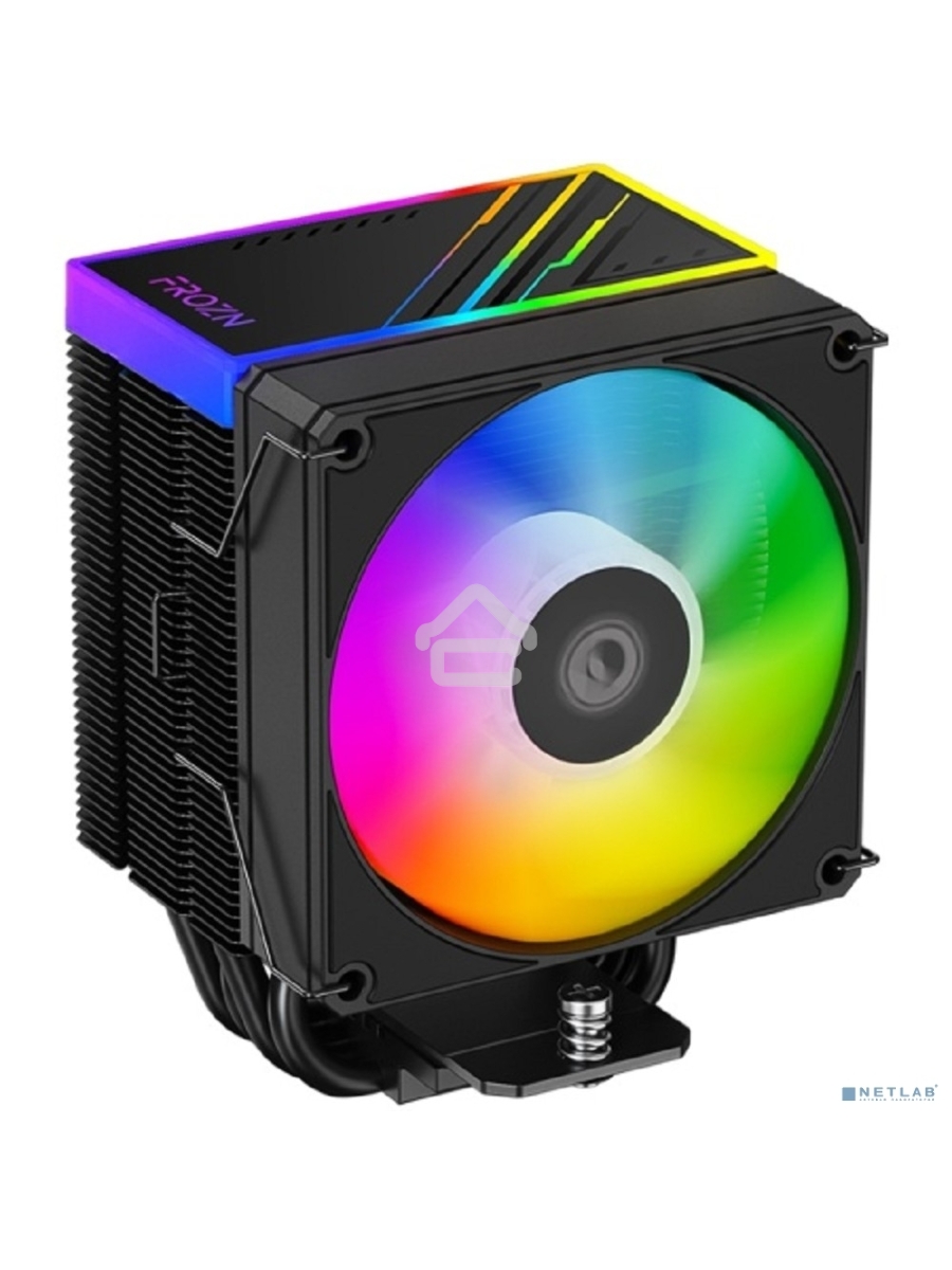 Кулер Cooler ID-Cooling FROZN A400 ARGB черный 92мм алюминий+медь 2200rpm 25.8db 4-pin 180W 123мм