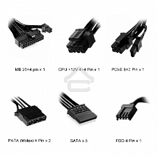 Блок питания Powerman PMP-500ATX, 500Вт, 120мм, серый