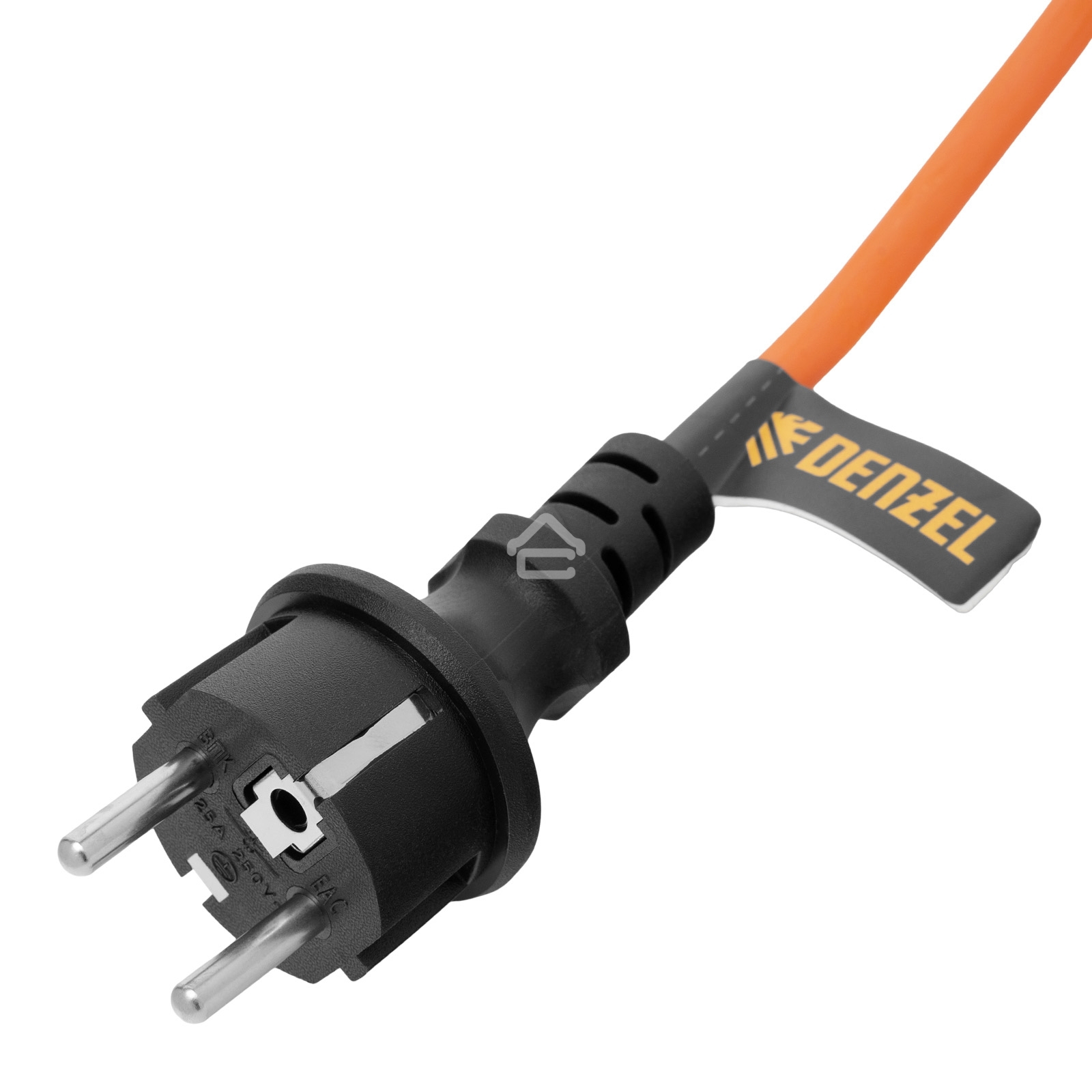 Удлинитель-шнур силовой Garden Series Denzel ПВС, 10 м, 1 розетка 3x1,5 мм