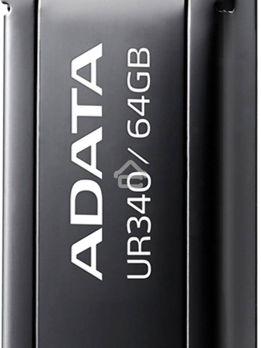 Флеш диск A-Data 64Gb UR340 AROY-UR340-64GBK USB3.2 черный