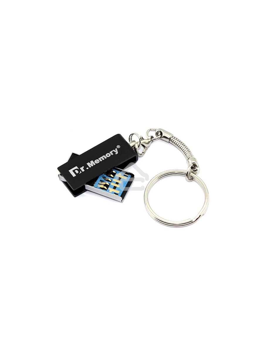 Флеш диск USB Dr. Memory 005 16Гб, USB 3.0, серебристый