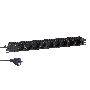 Блок розеток горизонтальный ExeGate ServerPro PDU-19H903 Al-9S-EU2, 19