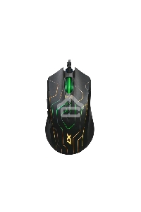 Мышь проводная A4Tech X89 черный, 2400 dpi, USB, кнопки - 8