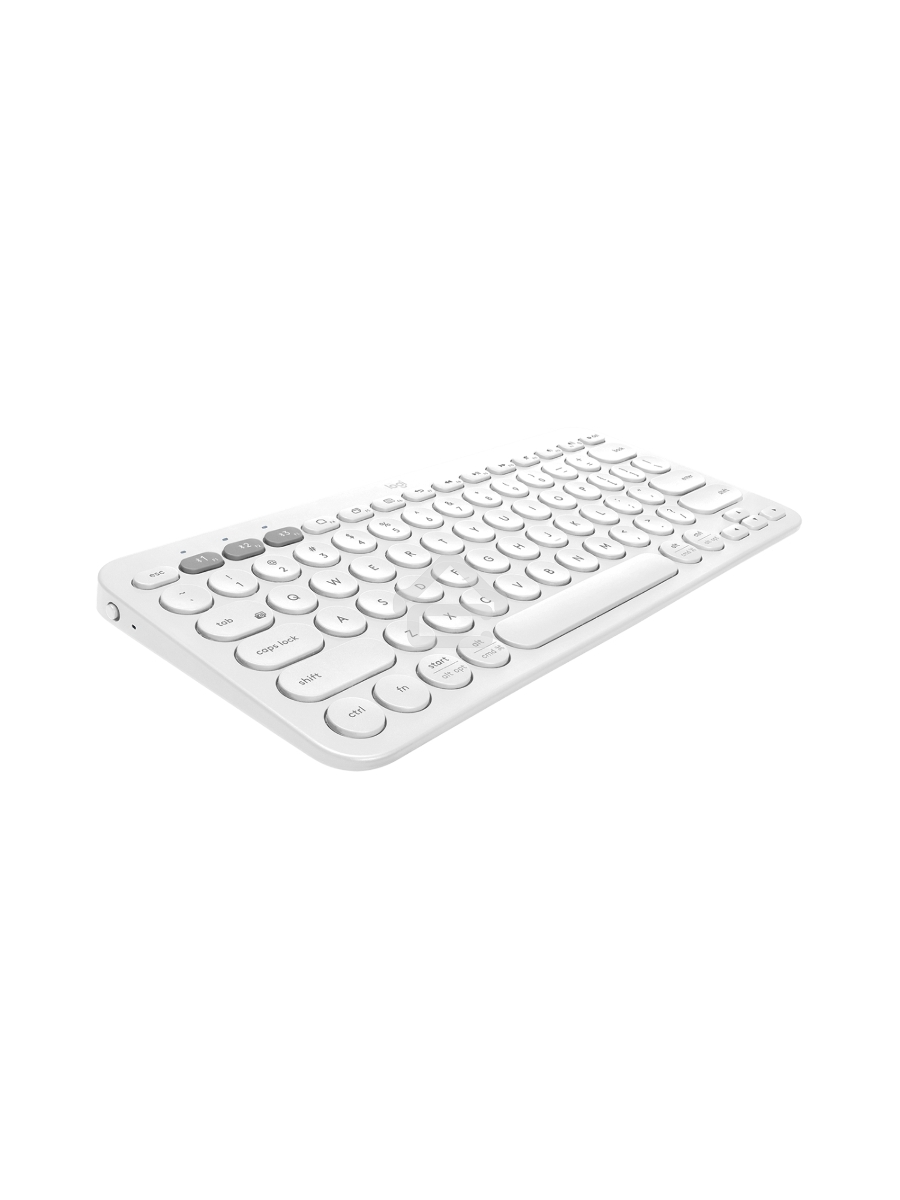 Клавиатура Logitech K380 беспроводная, Bluetooth, белый