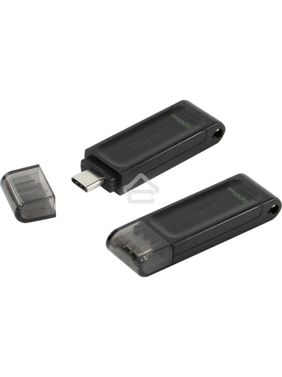 Флеш диск Kingston 128Gb DataTraveler DT70 <DT70/128GB>, USB-C 3.2 Gen 1