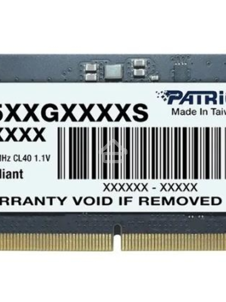 Оперативная память Patriot Signature, DDR5, 16GB (1x16 GB), 5600 MHz, CL46, SO-DIMM