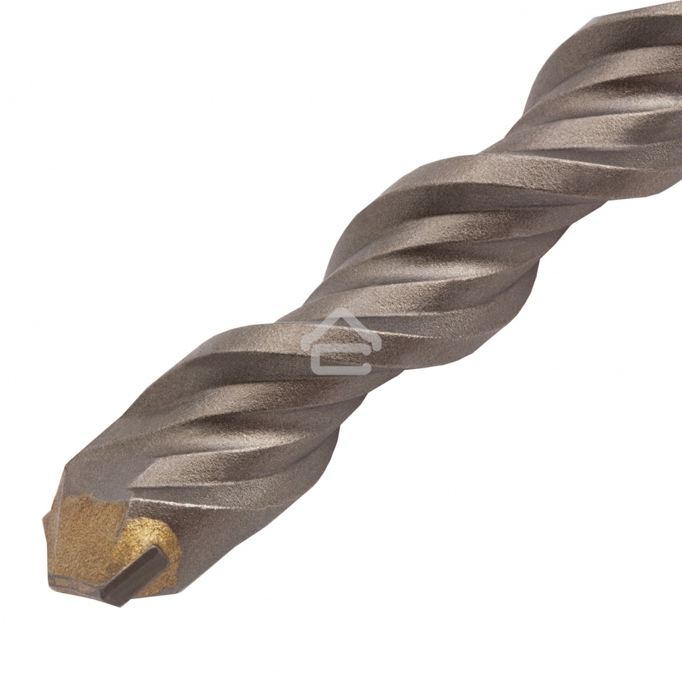 Бур по бетону Denzel двойная спираль, Cobalt W-tip, 16x460 мм, SDS PLUS