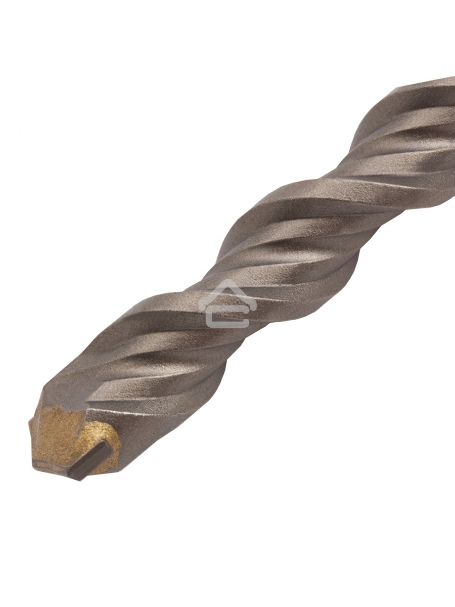 Бур по бетону, двойная спираль, Cobalt W-tip, 16x460 мм, SDS PLUS Denzel