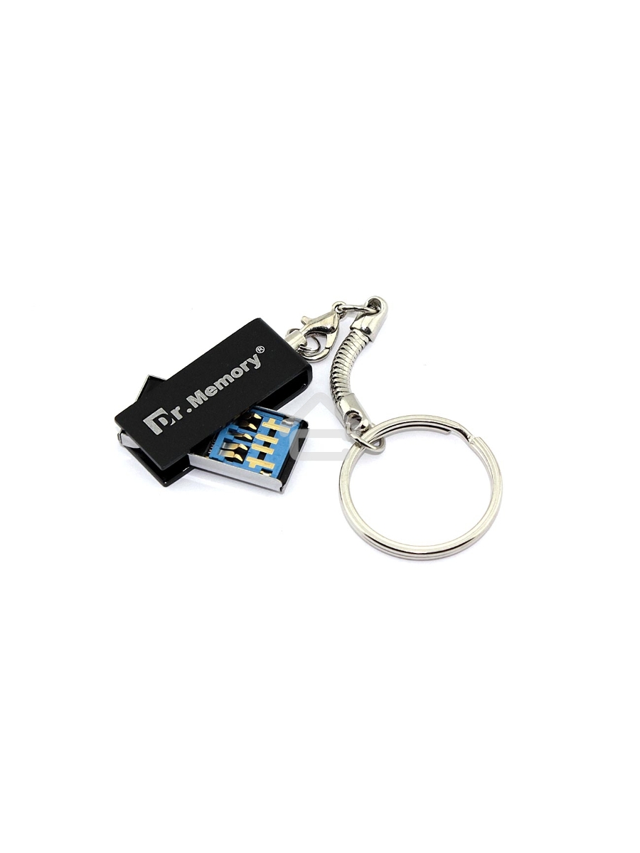 Флеш диск USB Dr. Memory 005 32Гб, USB 3.0, серебристый